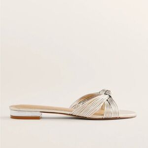 Peridot Mignon Knot Flat Sandal Reformation